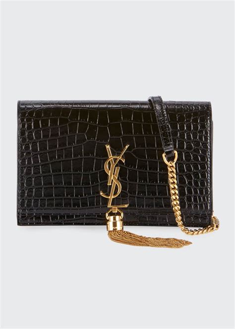 ysl chain wallet tassel|Saint Laurent.